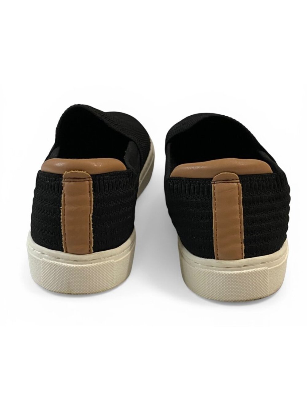 Kelly & Katie Black Knit Slip On Sneakers Womens Size 7M Casual Comfort Shoes - Picture 7 of 10